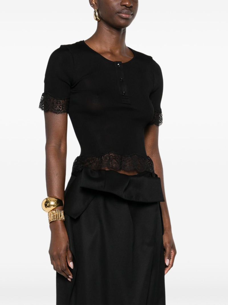 Saint Laurent T-Shirts and Polos Black - Black Silk | Urbalenti | Urbale... | Urbalenti™ NYC