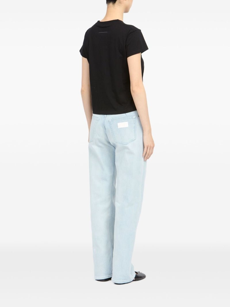 MM6 Maison Margiela MM6 Maison Margiela Logo cotton t-shirt