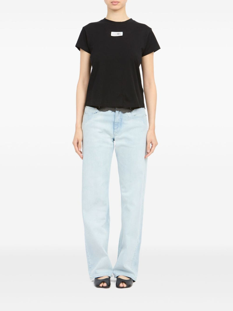 MM6 Maison Margiela MM6 Maison Margiela Logo cotton t-shirt