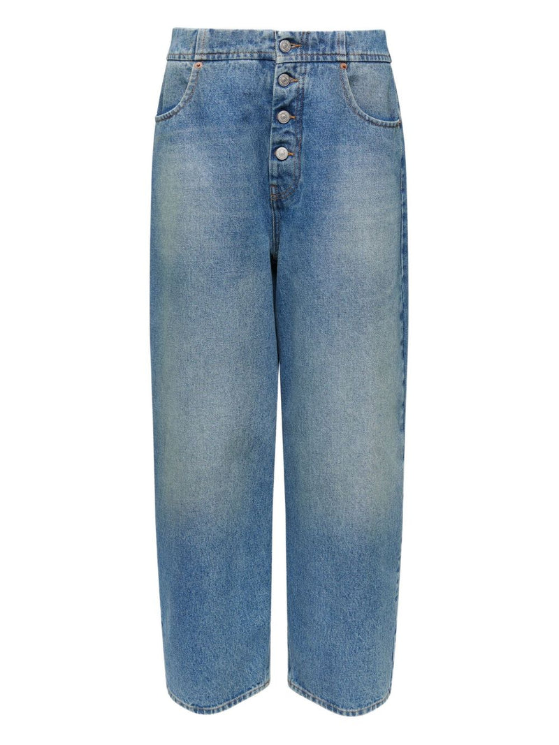 MM6 Maison Margiela Barrel denim jeans | Urbalenti™ NYC