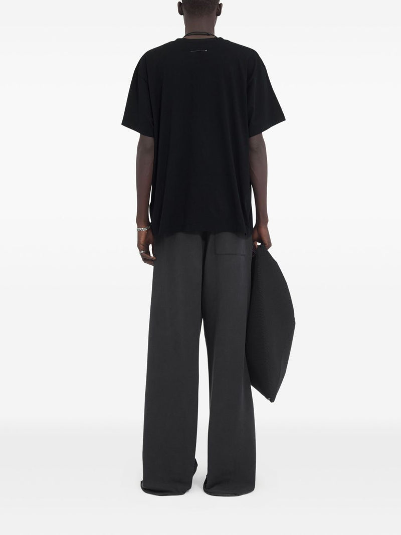 MM6 Maison Margiela T-Shirts and Polos Black - Short Sleeve / Print | Ur... | Urbalenti™ NYC