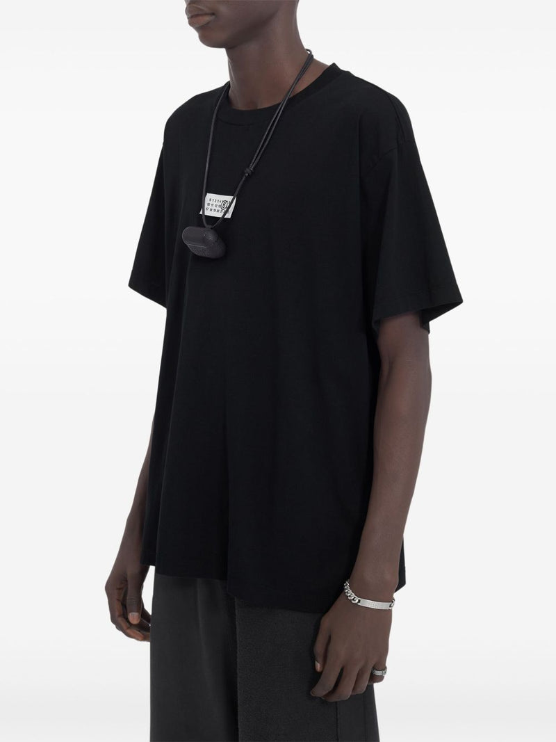 MM6 Maison Margiela T-Shirts and Polos Black - Short Sleeve / Print | Ur... | Urbalenti™ NYC
