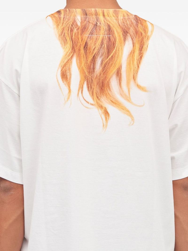 MM6 Maison Margiela Logo cotton t-shirt | Urbalenti™ NYC