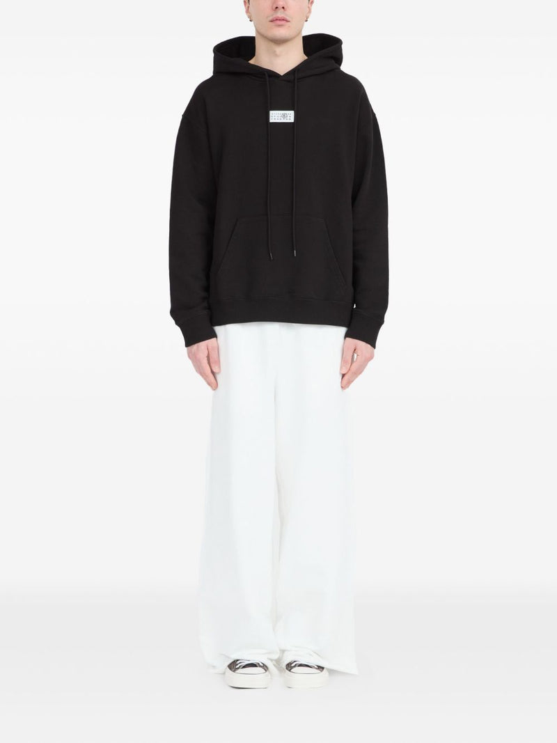 MM6 Maison Margiela MM6 Maison Margiela Logo cotton hoodie