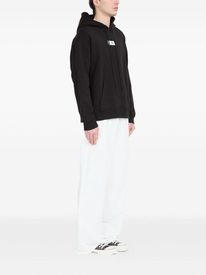 MM6 Maison Margiela MM6 Maison Margiela Logo cotton hoodie