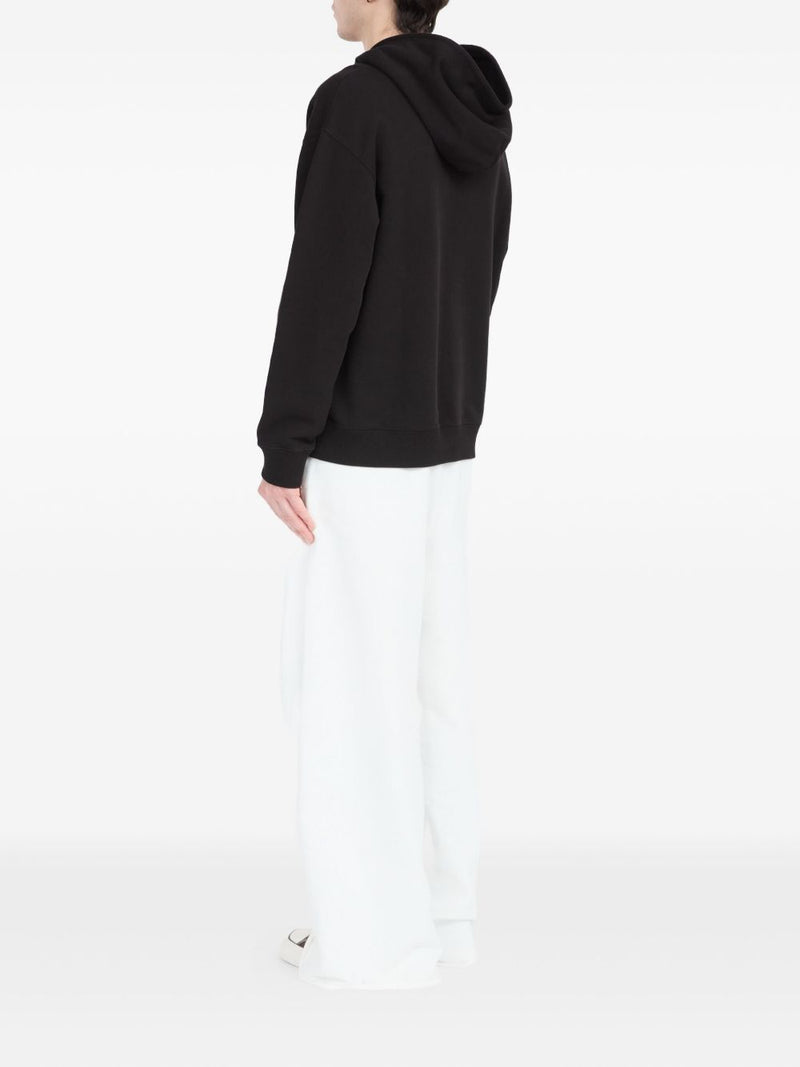 MM6 Maison Margiela MM6 Maison Margiela Logo cotton hoodie