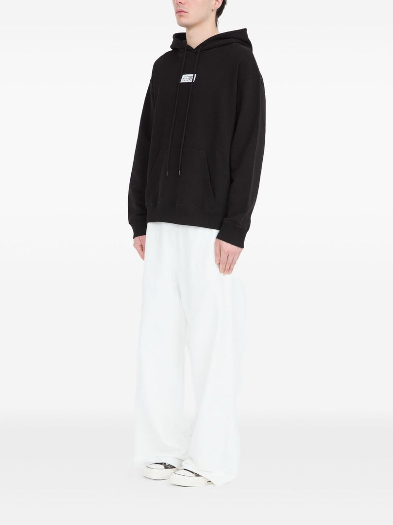 MM6 Maison Margiela MM6 Maison Margiela Logo cotton hoodie