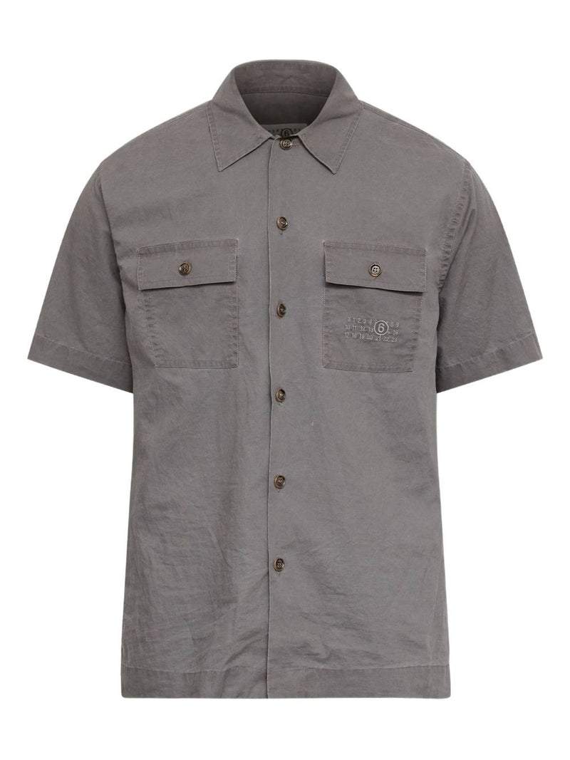 MM6 Maison Margiela Shirts Grey | Urbalenti™ NYC