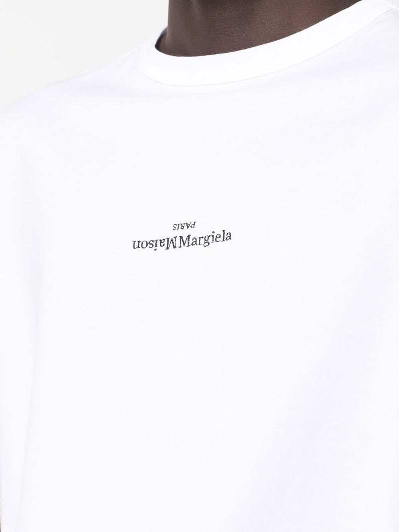 Maison Margiela Logo cotton t-shirt Variant 2 | Urbalenti™ NYC