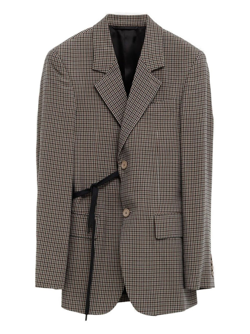 Balenciaga Wrap Tailored Jacket | Urbalenti™ NYC
