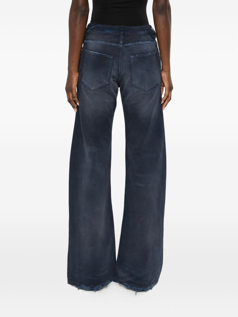 Balenciaga Frayed Denim Jeans | Urbalenti™ NYC