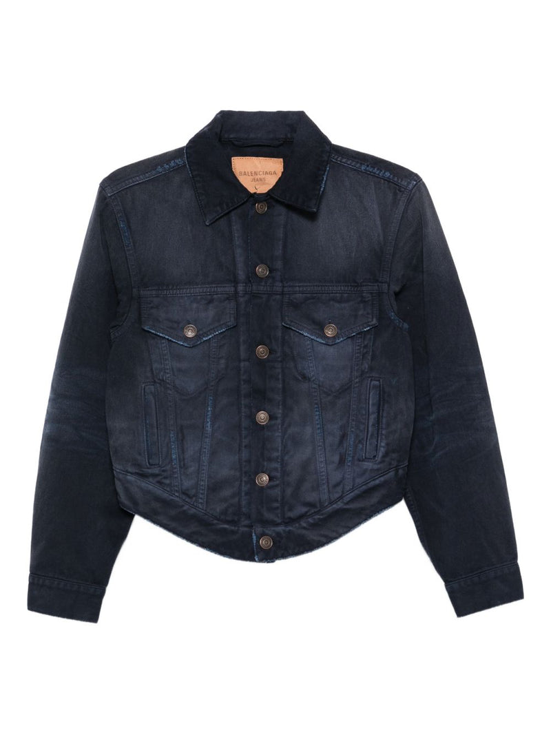 Balenciaga Curved Waistband Jacket | Urbalenti™ NYC