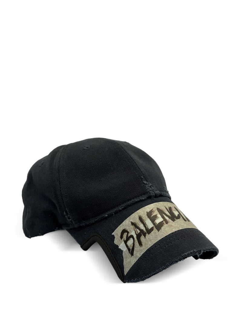 Balenciaga Masking Tape baseball cap | Urbalenti™ NYC