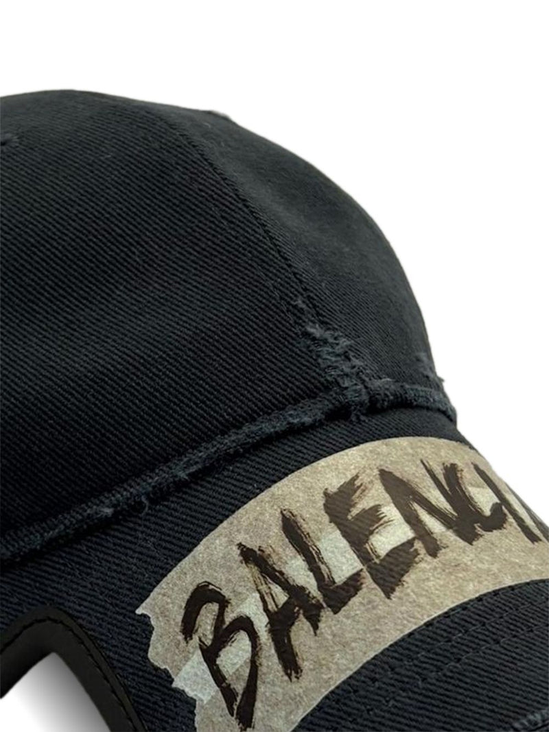 Balenciaga Masking Tape baseball cap | Urbalenti™ NYC