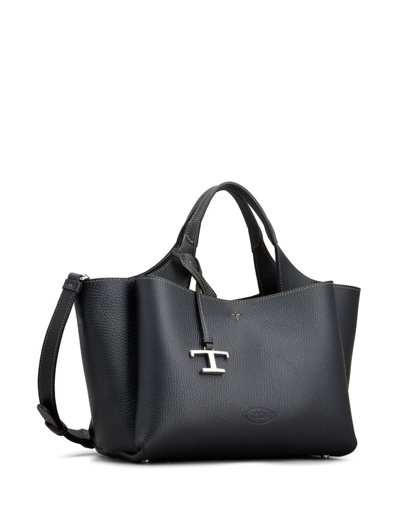 Tod'S T Timeless Shopping Bag In Leather Mini | Urbalenti™ NYC