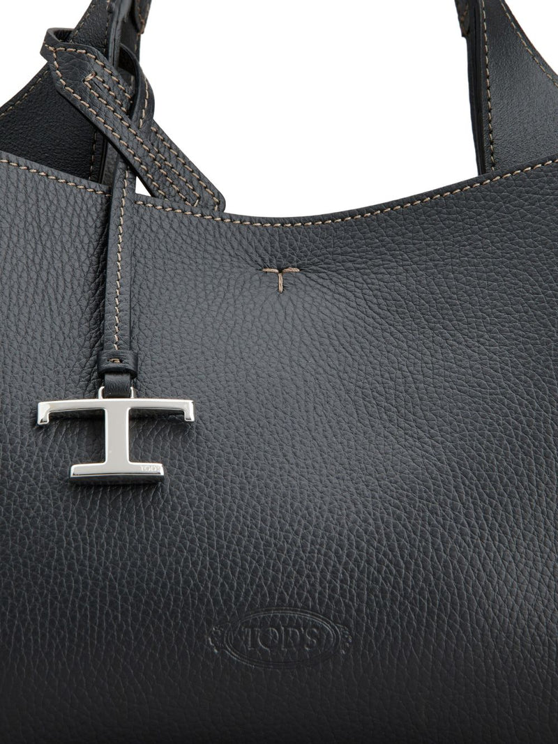 Tod'S T Timeless Shopping Bag In Leather Mini | Urbalenti™ NYC