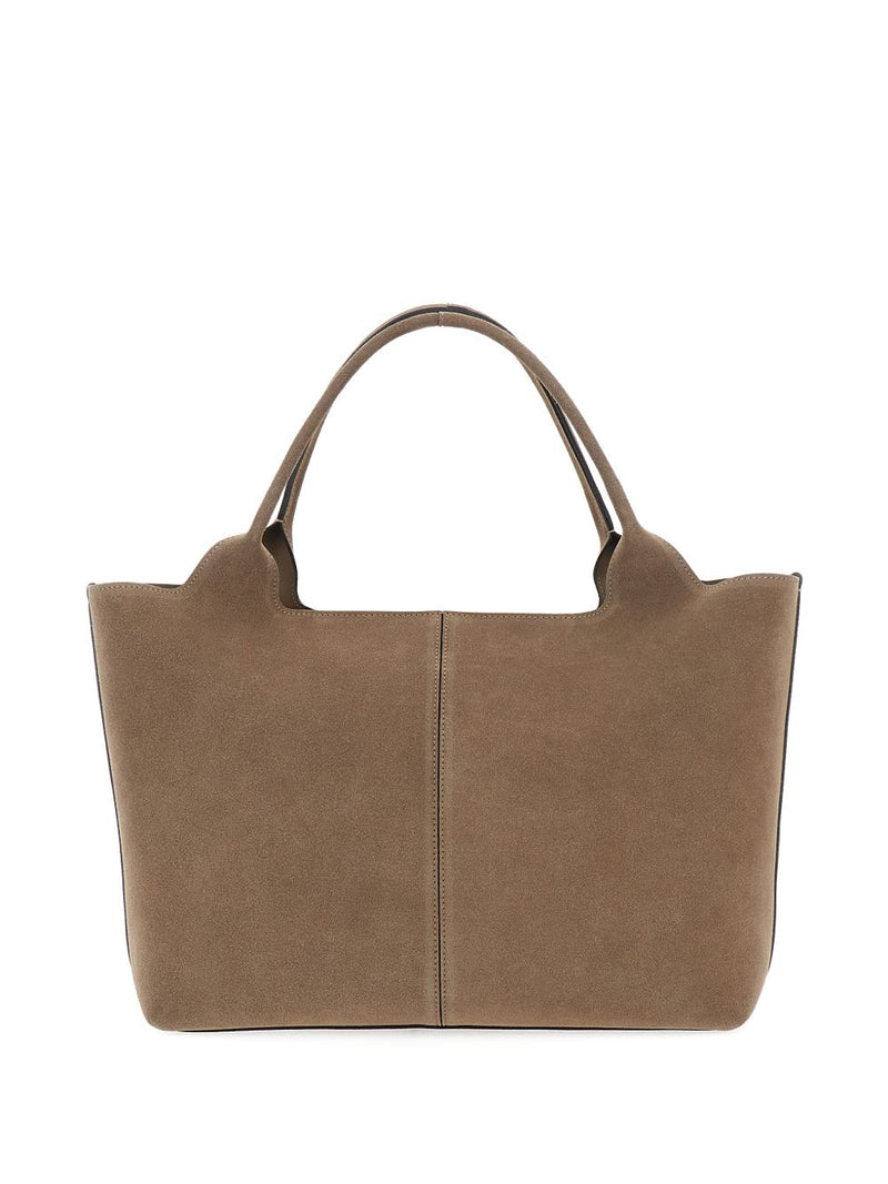 Tod'S Shopping Bag In Suede Medium-Small | Urbalenti™ NYC