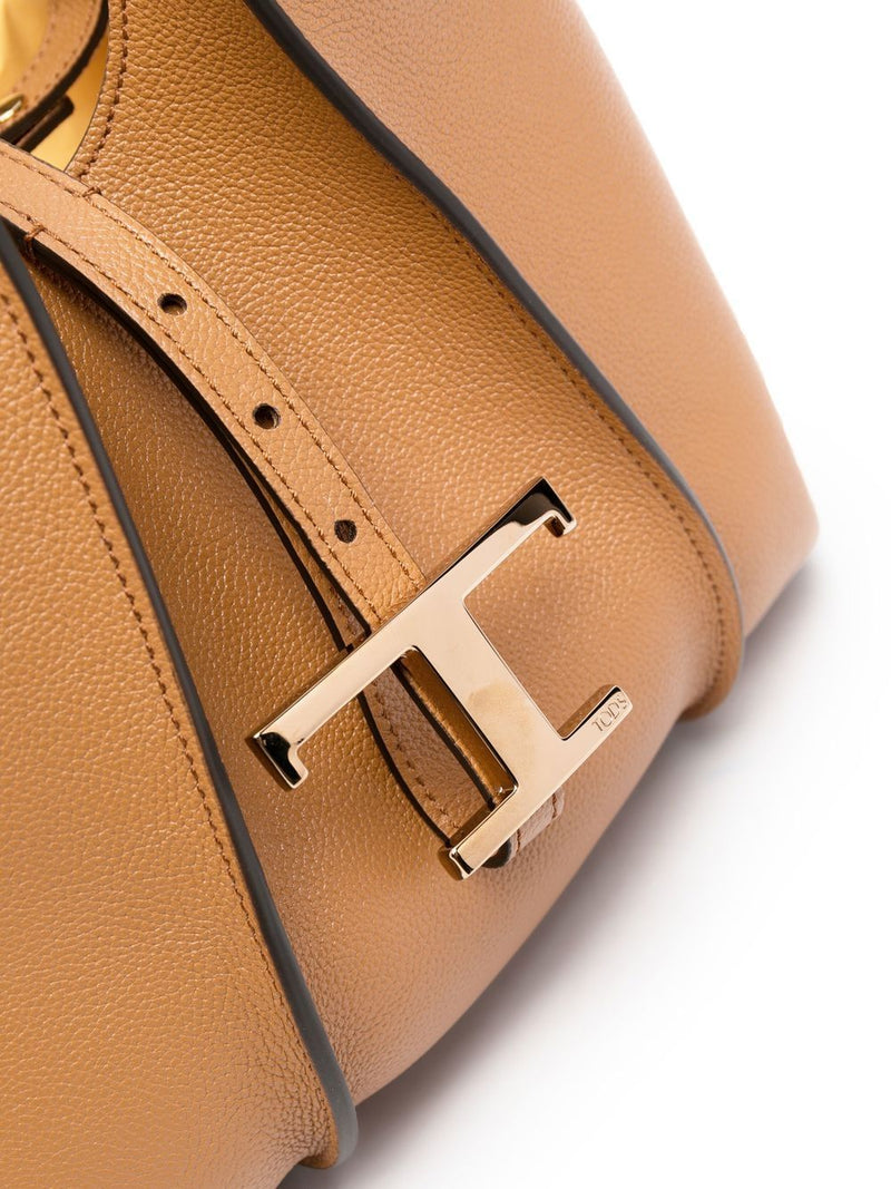 Tod'S T Timeless Shopping Bag In Leather Mini | Urbalenti™ NYC