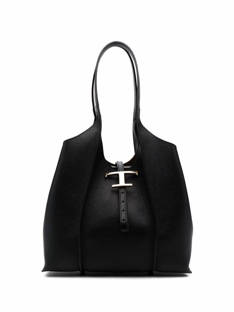 Tod'S T Timeless Small Leather Shopping Bag | Urbalenti™ NYC