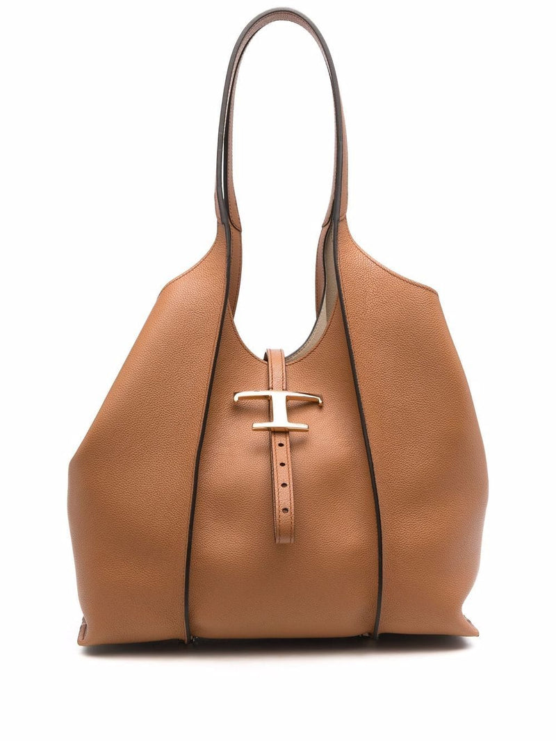 Tod'S T Timeless Shopping Bag In Leather Small | Urbalenti™ NYC