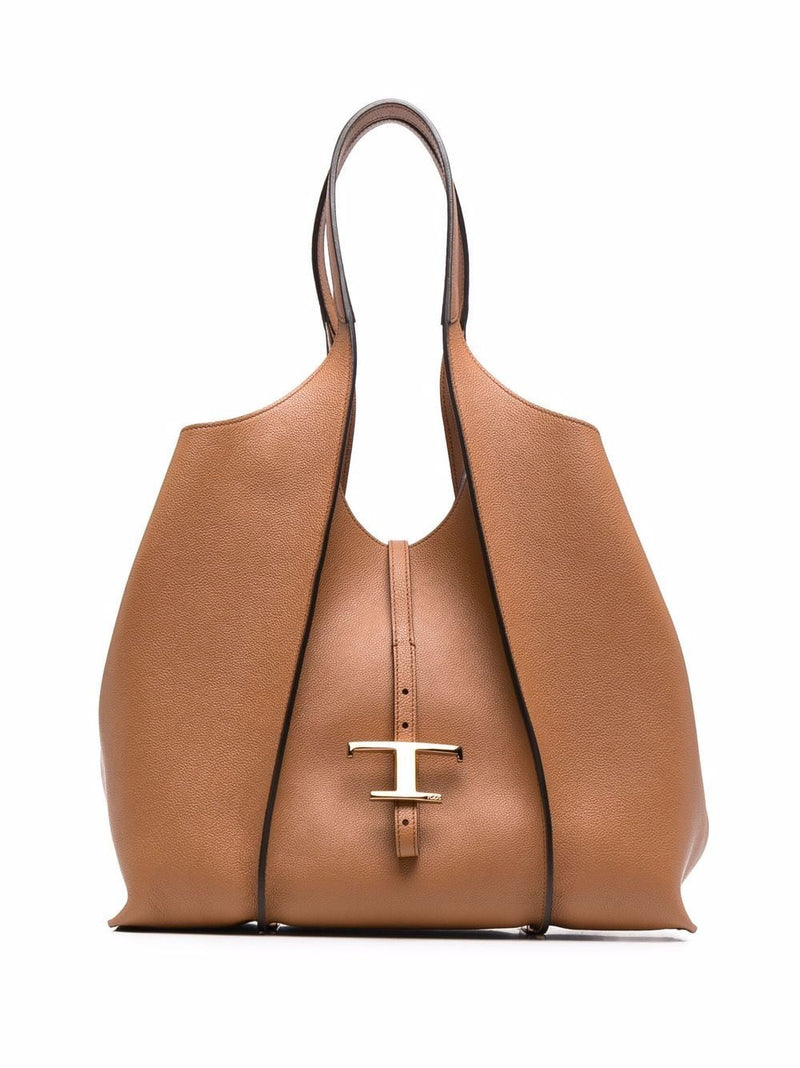 Tod'S T Timeless Shopping Bag In Leather Medium Variant 1 | Urbale... | Urbalenti™ NYC