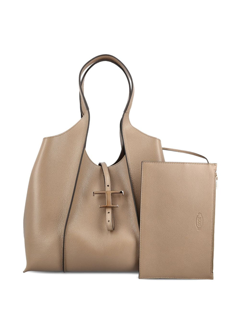 Tod'S T Timeless Shopping Bag In Leather Medium Variant 2 | Urbalenti™ NYC