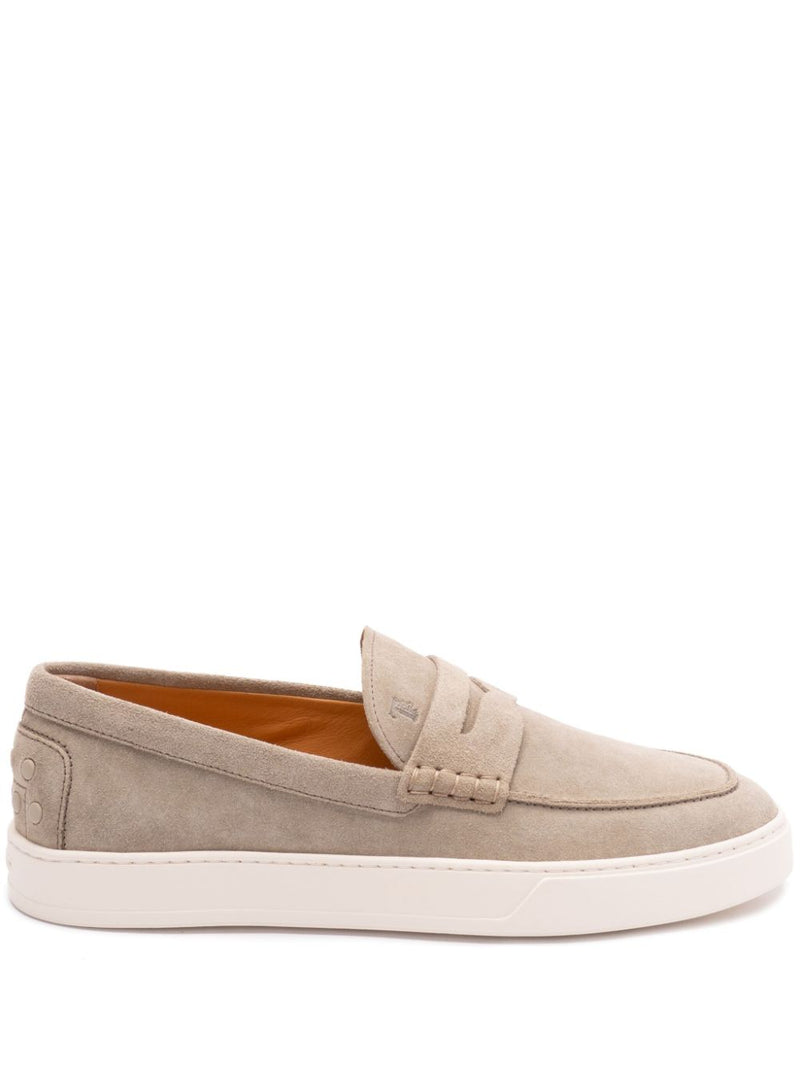 Tod'S Suede Penny Loafers | Urbalenti™ NYC