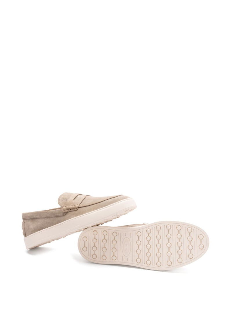 Tod'S Suede Penny Loafers | Urbalenti™ NYC