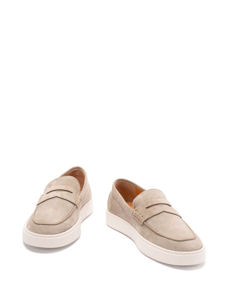 Tod'S Suede Penny Loafers | Urbalenti™ NYC