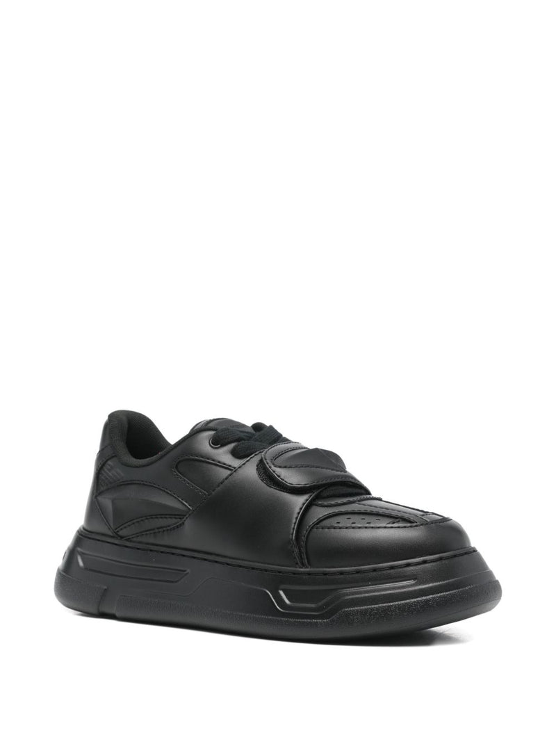 Emporio Armani Strap Sneakers | Urbalenti™ NYC