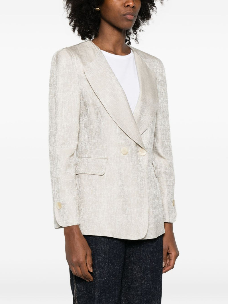 Emporio Armani Double-breasted jacket | Urbalenti™ NYC