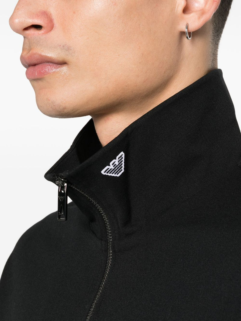 Emporio Armani Half-zip pullover | Urbalenti™ NYC