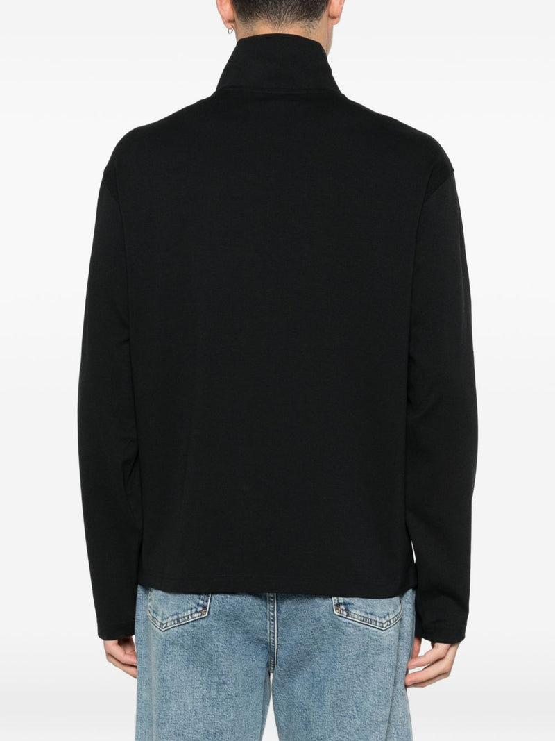 Emporio Armani Half-zip pullover | Urbalenti™ NYC