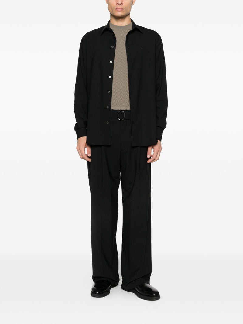 Emporio Armani Wool shirt | Urbalenti™ NYC