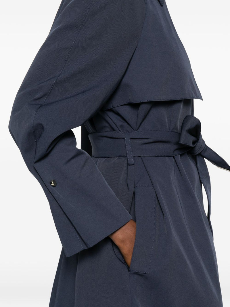 Emporio Armani Cotton blend trench coat Variant 2 | Urbalenti™ NYC