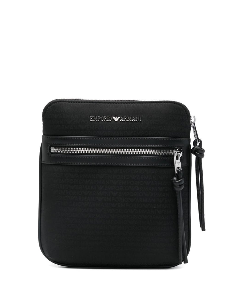 Emporio Armani nylon messenger bag | Urbalenti™ NYC