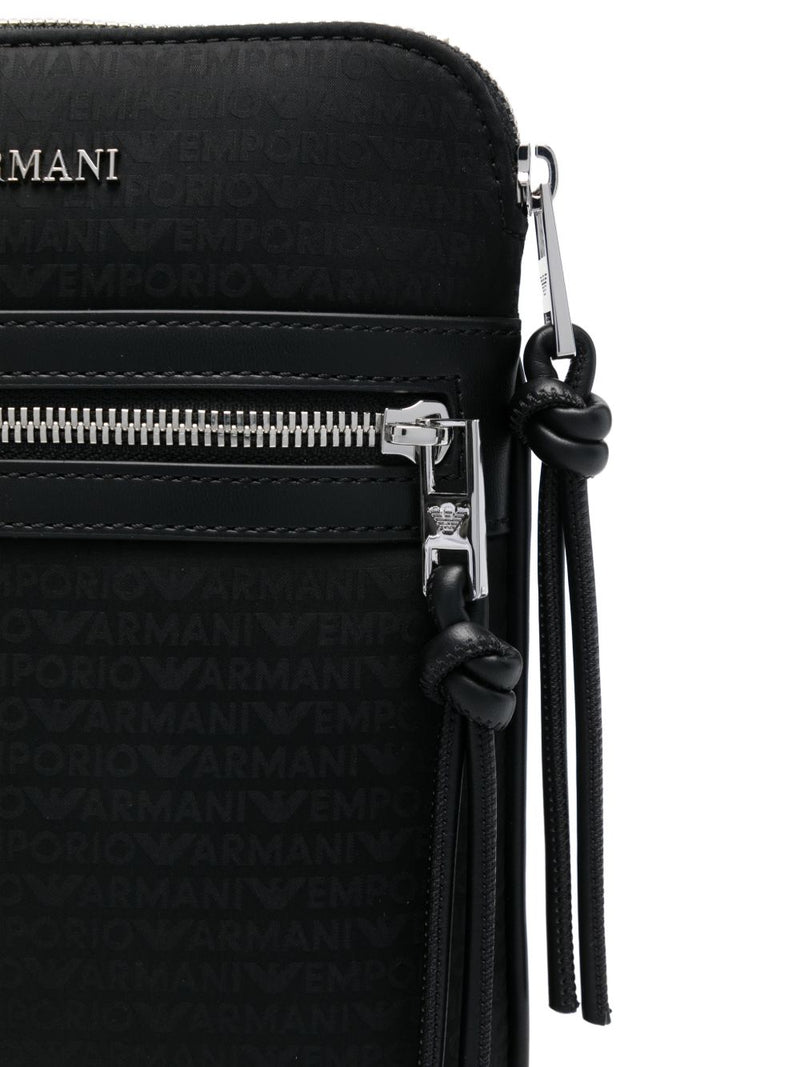 Emporio Armani nylon messenger bag | Urbalenti™ NYC