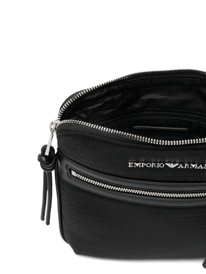 Emporio Armani nylon messenger bag | Urbalenti™ NYC