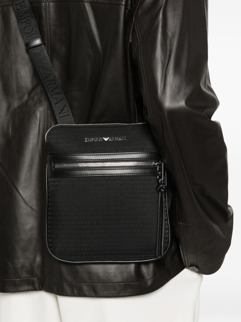 Emporio Armani nylon messenger bag | Urbalenti™ NYC