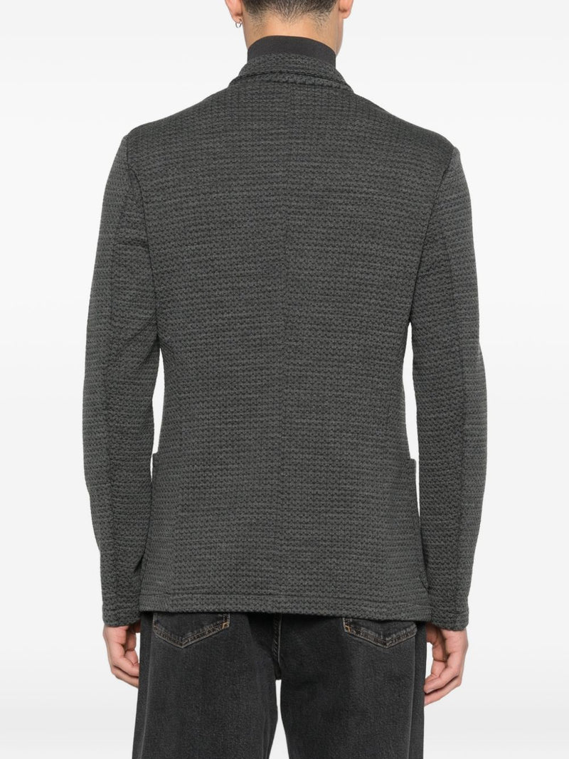 Emporio Armani Wool blend blazer jacket | Urbalenti™ NYC