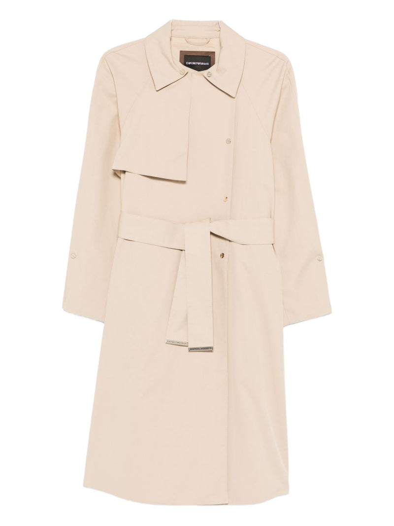 Emporio Armani Emporio Armani Cotton blend trench coat