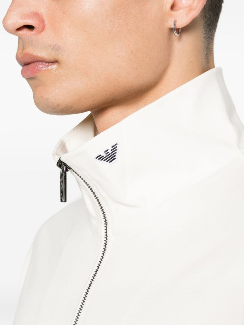 Emporio Armani Half-zip pullover | Urbalenti™ NYC