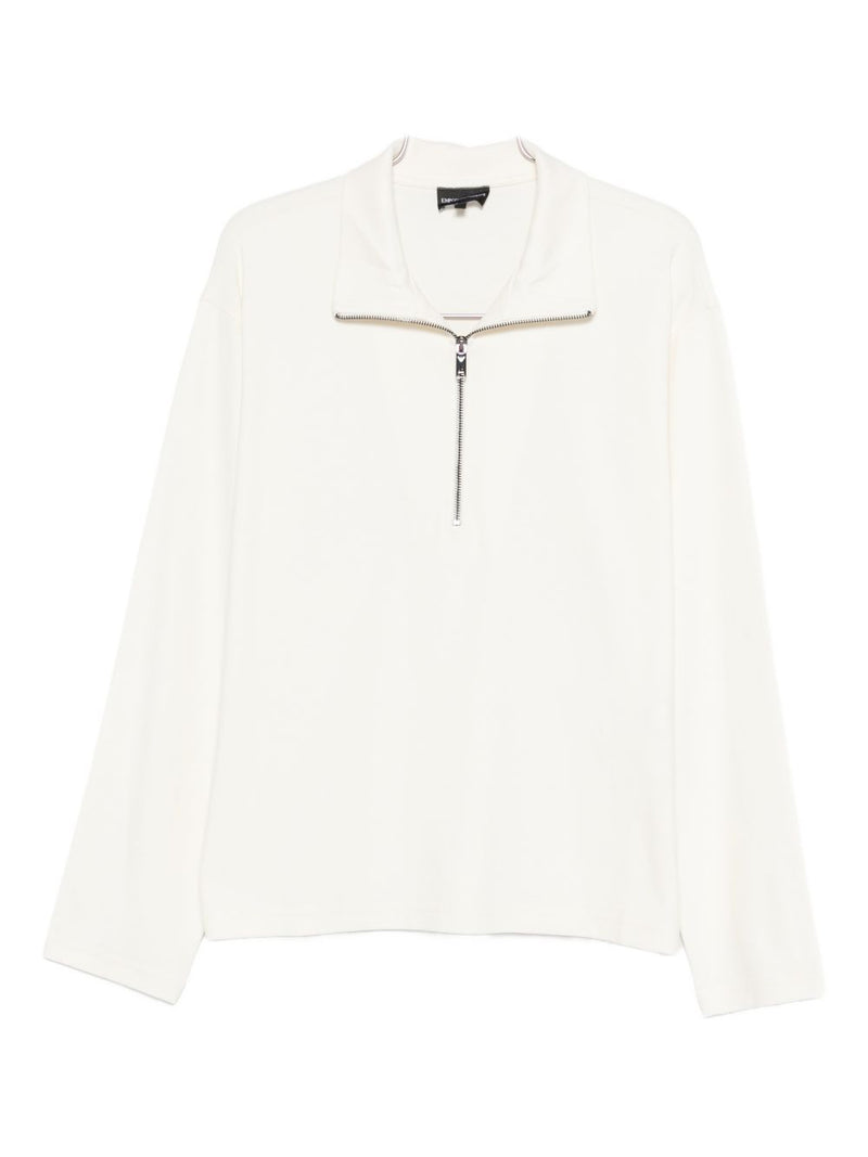 Emporio Armani Half-zip pullover | Urbalenti™ NYC