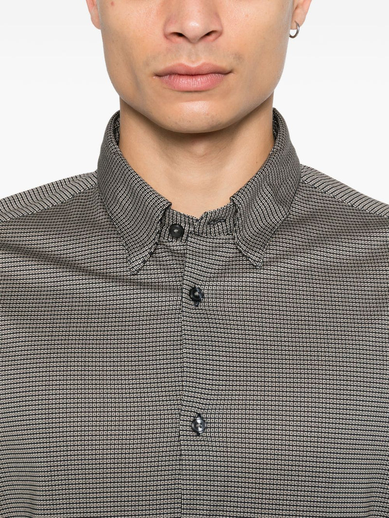 Emporio Armani Cotton blend shirt | Urbalenti™ NYC