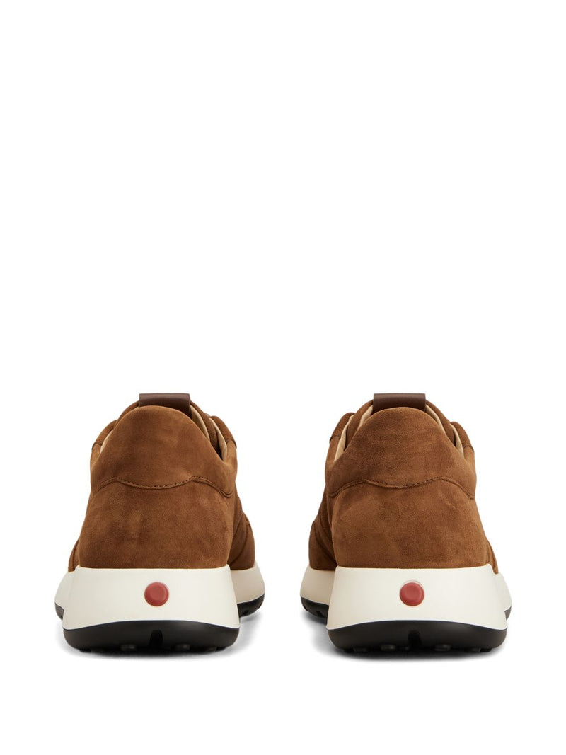 Tod'S Tod'S Red Dot Pashmy Suede Sneakers