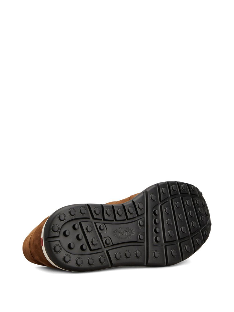 Tod'S Tod'S Red Dot Pashmy Suede Sneakers