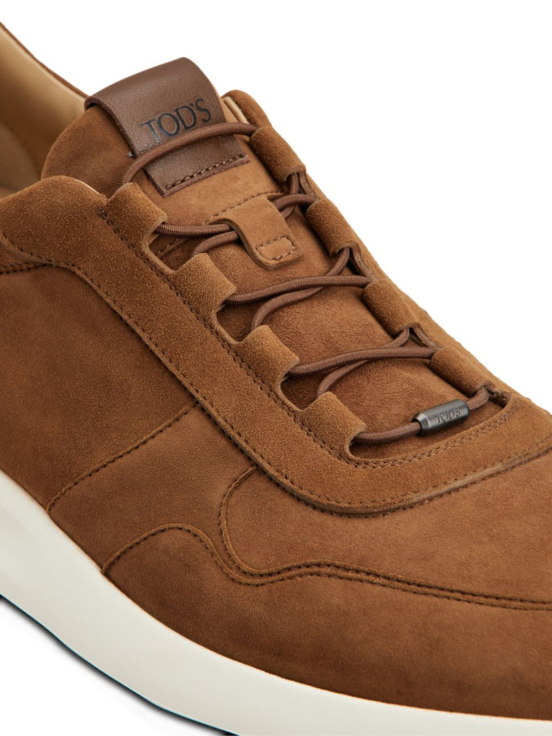 Tod'S Tod'S Red Dot Pashmy Suede Sneakers