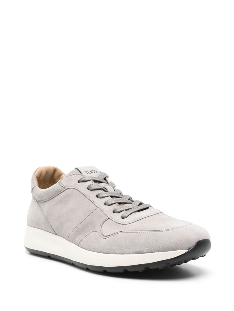 Tod'S Red Dot Suede Sneakers | Urbalenti™ NYC