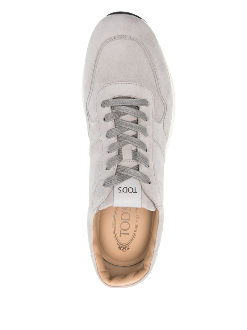Tod'S Red Dot Suede Sneakers | Urbalenti™ NYC
