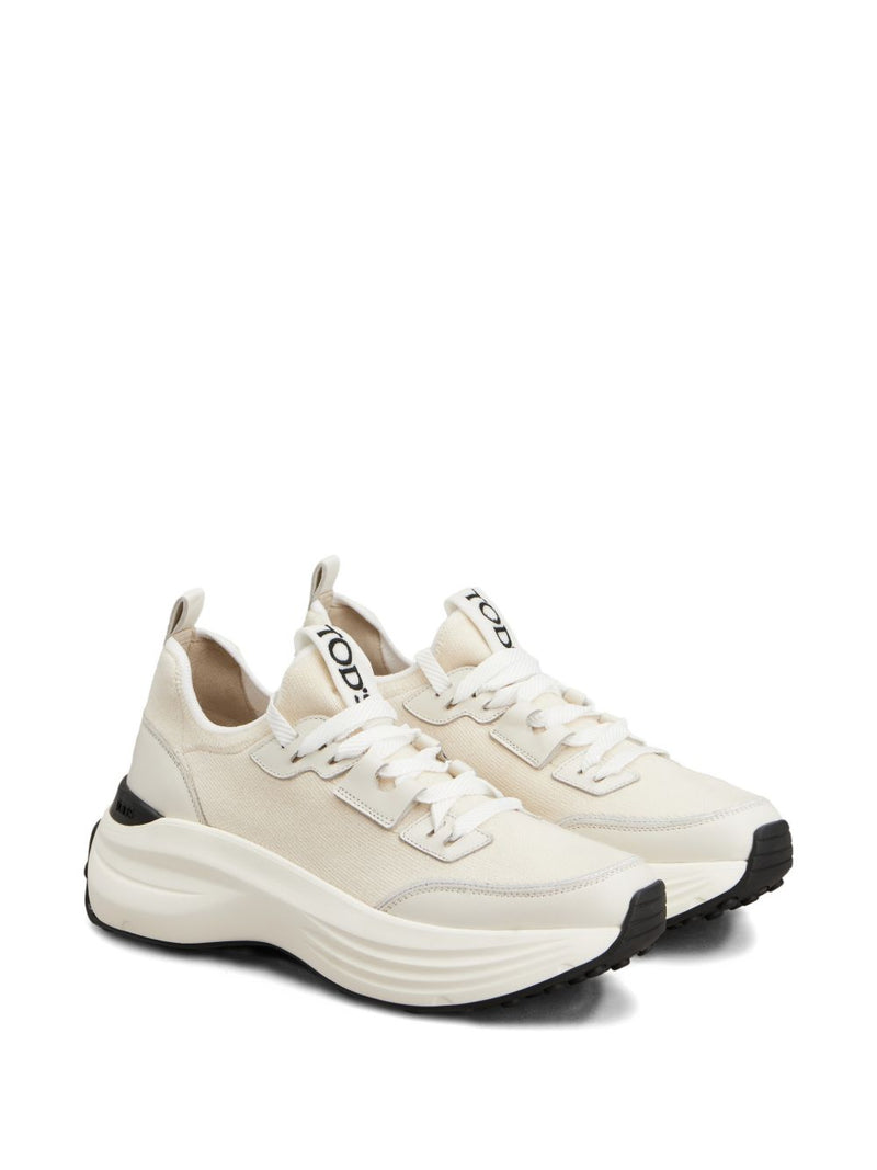 Tod'S Fabric and Leather Sneakers | Urbalenti™ NYC